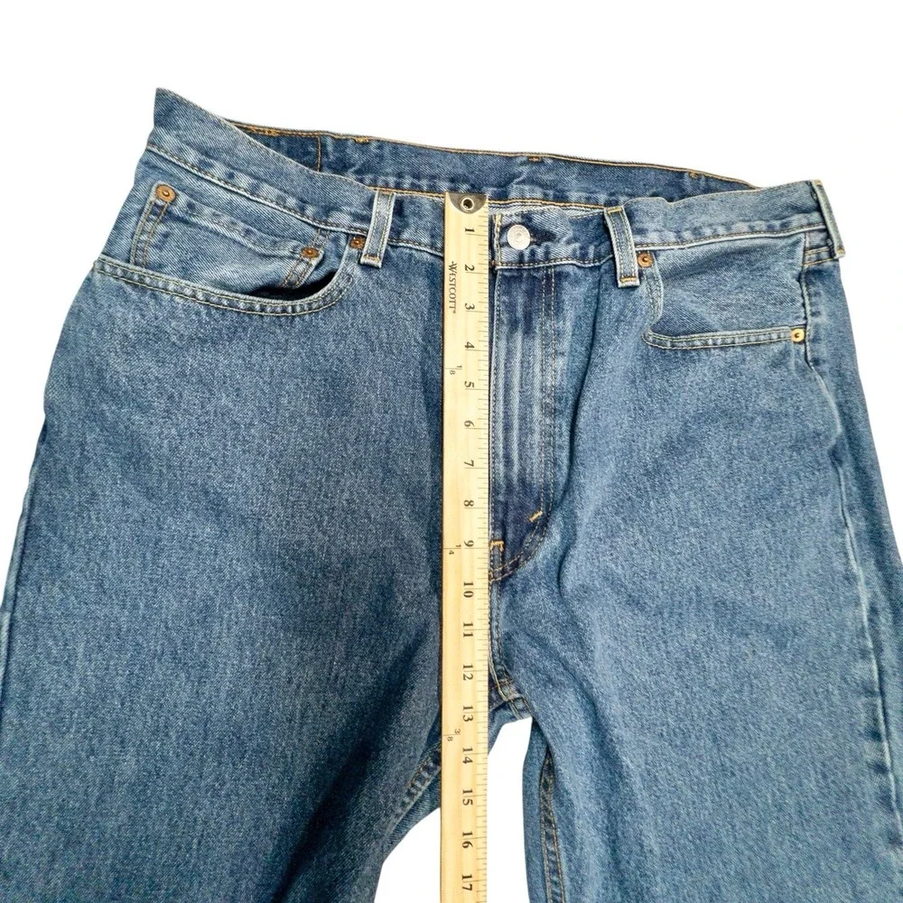 Levis 550 Relaxed Fit Blue Jeans Mens 38x30 Levi's Denim‎ Workwear Casual